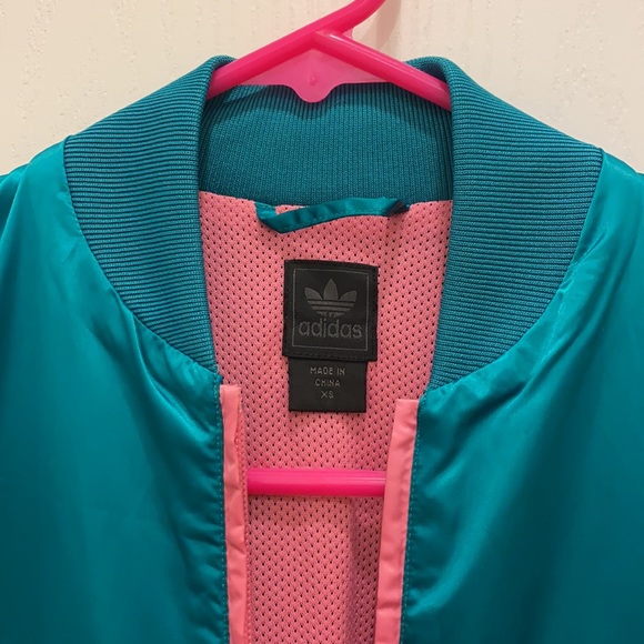 Vintage adidas bomber jacket satin XS - Picture 4 of 7